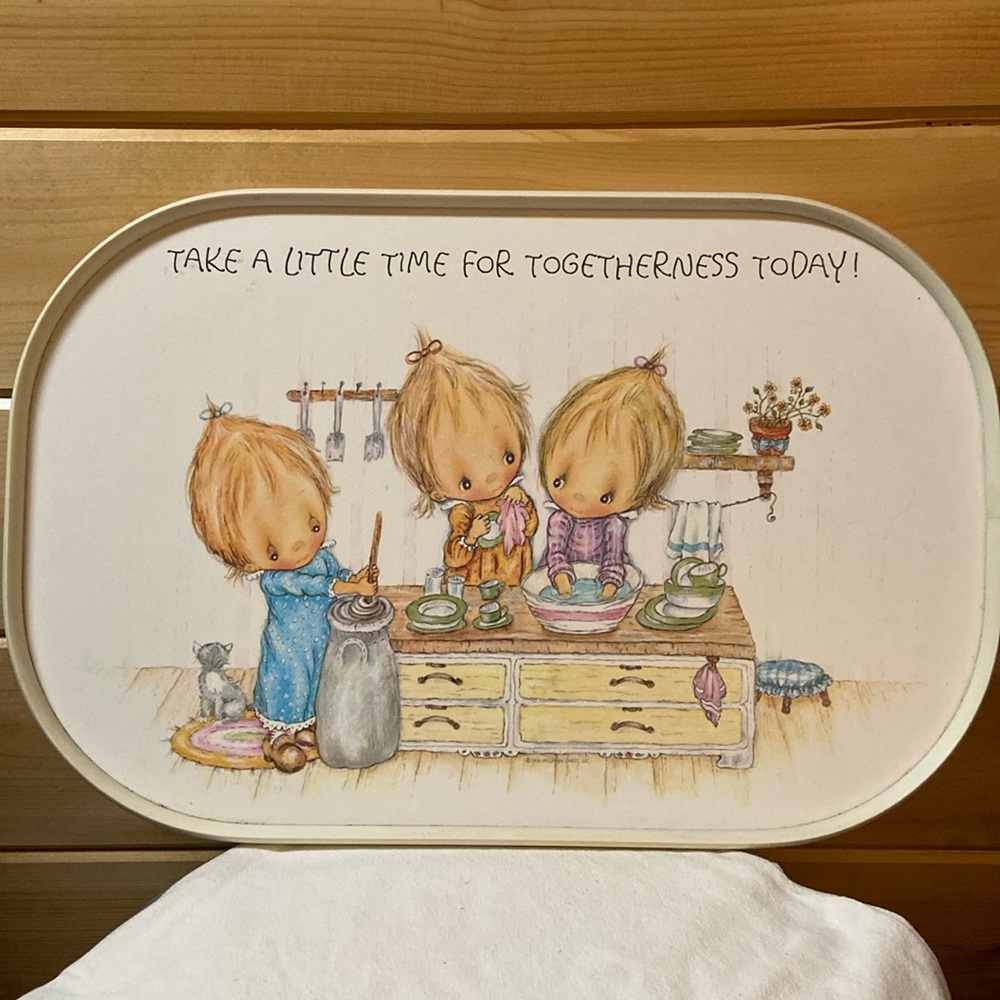 Vintage 1978 Hallmark Melamine Serving Tray